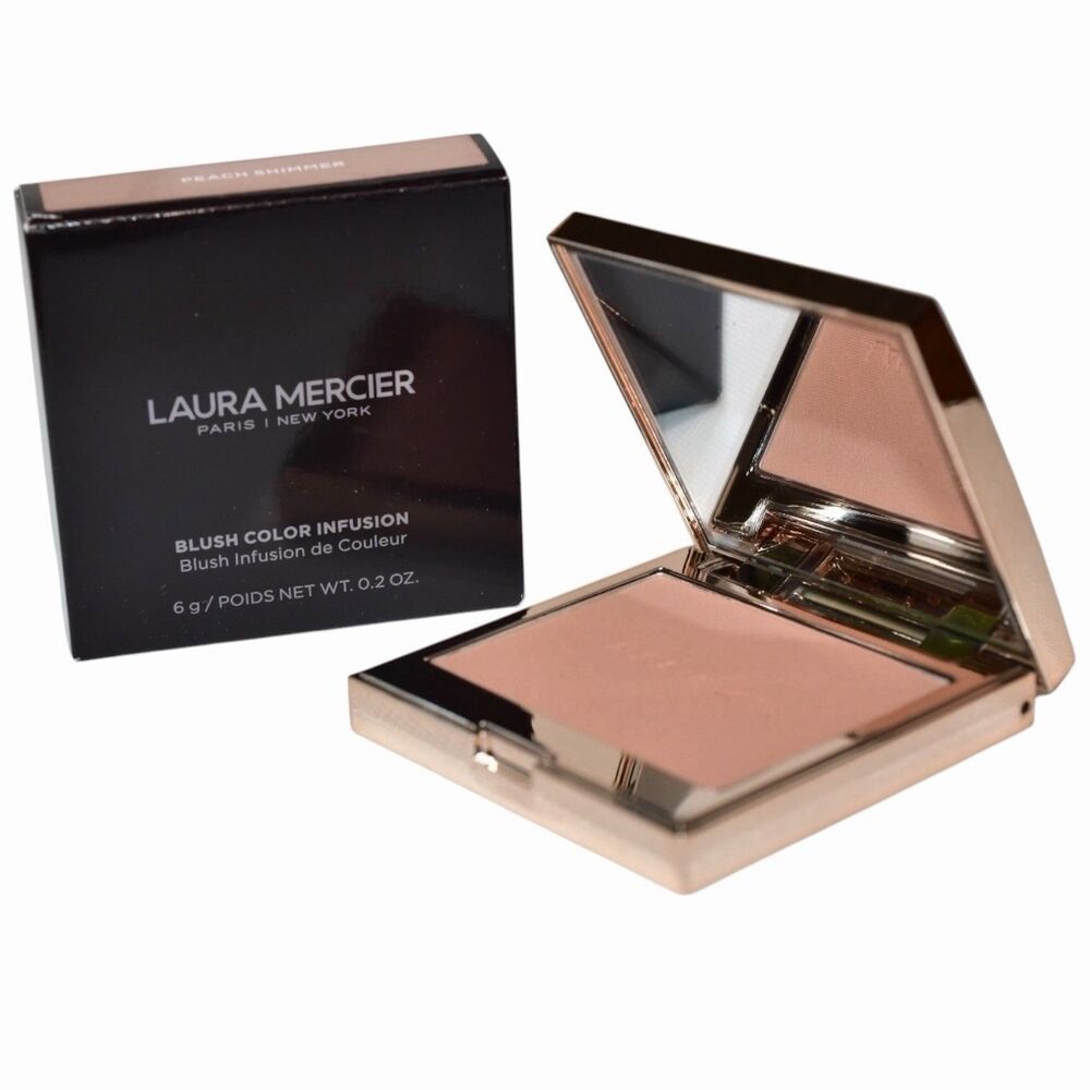 Laura Mercier - Blush Color Infusion Blush - PEACH SHIMMER 6g/0.2 oz NEW